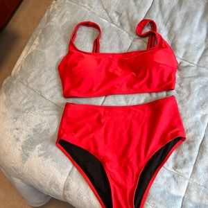 SHEIN high waisted bikini size 0XL. Brand new never worn